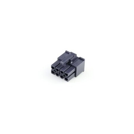 Molex MiniFitJr Rcpt DR V2 GW 8Ckt 46992-0810